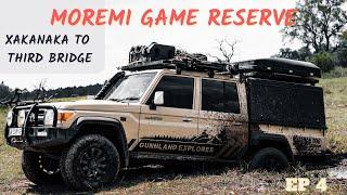 Overlanding Africa Botswana  Ep 4  Moremi Game Reserve - Xakanaka to Third Bridge