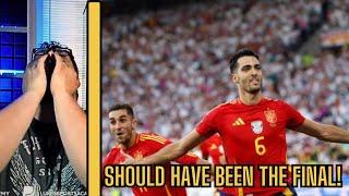 INSTANT REACTION to Spain  2 Germany  1