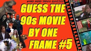 90s Movie Frame Challenge #5 Can You Guess the Film From A Single Frame? 