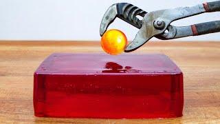 EXPERIMENT GIANT 1000 Degree BALL vs Jelly