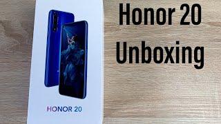 Honor 20 Unboxing & First Impressions