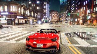 𝟰𝗞 GTA 5 NVE Ultimate Night Graphics with Screen Space Ray Traced Global Illumination shader RTGI