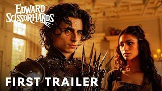 Edward Scissorhands 2024 - Teaser Trailer  Timothée Chalamet Zendaya  Concept Version