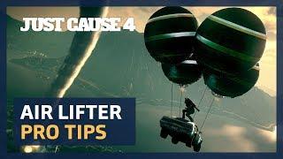 How to Just Cause 4 Grapple Hook Air Lifter Pro Tips