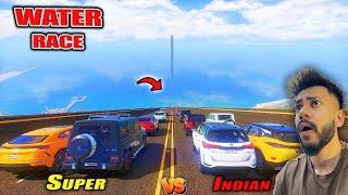 GTA 5 INDIAN SUV VS SUPER SUV CARS DEEP WATER DRAG RACE CHALLANGE GTA 5