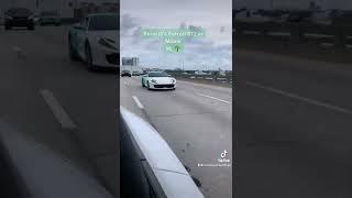 Karol G’s Ferrari 812 superfast spotted in Miami FL