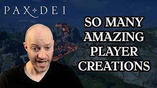 More VERY COOL player-built creations in Pax Dei