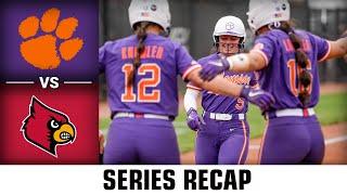 Clemson vs. Louisville Series Recap  2024 ACC Softball