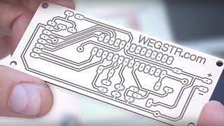 PCB making - double layer PCB prototyping - E-paper display