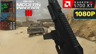 Call of Duty Modern Warfare 3 RX 5700 XT  i3 12100f  1080p