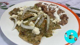 Chilaquiles Verdes Receta Mexicana