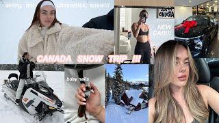 WEEKLY VLOG Ashs Canada snow trip Liv buys a NEW CAR??