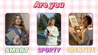 What type of girl are you? Choose clothes and find out  aesthetic quiz