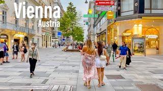 Vienna Austria  - Evening Walk - September 2021 - 4K-HDR Walking Tour ▶86min