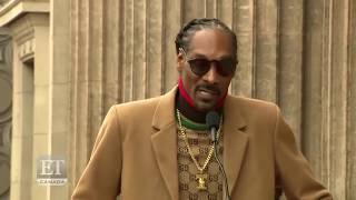 FULL SPEECH Snoop Dogg - I WANNA THANK ME  On Hollywood Walk Of Fame _