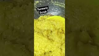 How to make the best turmeric scrub #discovermyafrica #turmericscrub #skincareproduct #100shorts2024