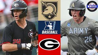 Army v #7 Georgia EXCITING GAME  Athens Regional Opening Round  2024 College Baseball Highlights