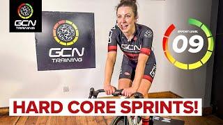 Quick & Sharp Sprinting Efforts  25 Minute Indoor Cycling Workout