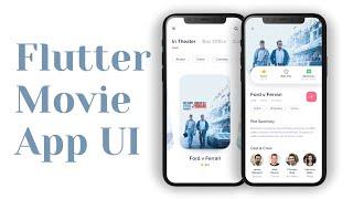 Movie Info App - Flutter UI - Speed Code