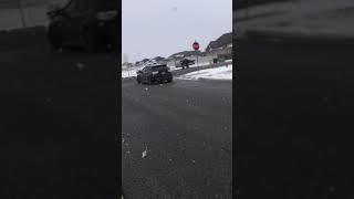 Subie rumble in the cold