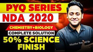 NDA Chemistry  Complete Chemistry & Biology PYQ  NDA Chemistry PYQ Solution  NDA 2 2024 Science ⭐