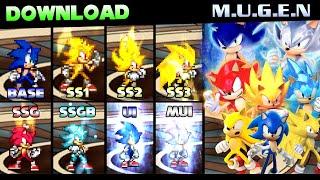 Download Sonic DBS BaseBaseKSS1SS2SS3SSGSSGKSSBSSBKSSBKX10UIMUI M.U.G.E.N Edit