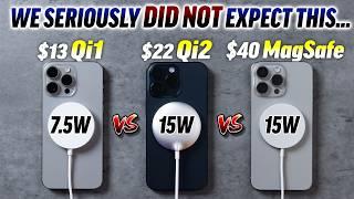 Qi vs Qi2 vs MagSafe - Ultimate Wireless Charging Test