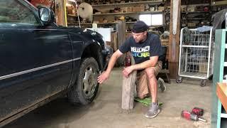 How to remove aluminum wheel that is stuck on hub or rotor of car or truck