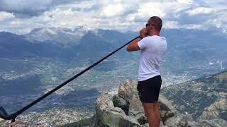 La dent de Nendaz 2463m cor des alpes au sommet