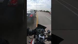 Biker experiences the luckiest day of his life  @alex-ds