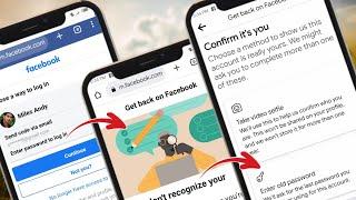NEW How to Recover Facebook Account We dont Recognize your device Facebook 2024