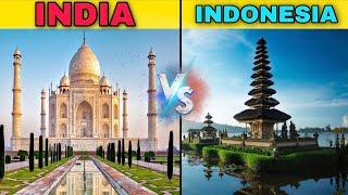 INDIA VS INDONESIA COUNTRY COMPARISON  कोनसा देश ज़्यादा बेहतर  INDIA VS INDONESIA FULL CO PARISON