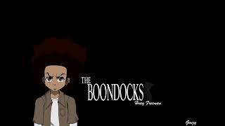 The Boondocks Music Huey vs Bushido Brown ALL CAPS by MF DOOM