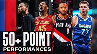 Every 50+ Point Performance of the 2022-23 NBA Season 