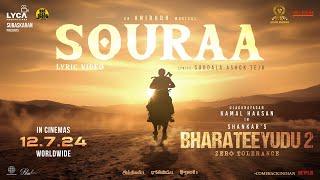 Bharateeyudu 2 - Souraa Lyric Video  Kamal Haasan  Shankar  Anirudh  Subaskaran  Lyca