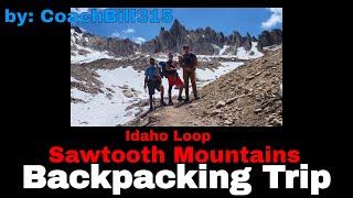 ***BEST LOOP EVER*** Sawtooth Mountains Idaho Backpacking Trip 70 miles