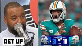 Chris Canty GOES CRAZY to Dolphins QB Tua Tagovailoa suffers concussion in loss to Bills 31-10 Week2