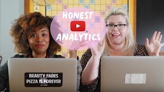 HONEST YOUTUBE ANALYTICS w Meghan Tonjes  Akilah Obviously