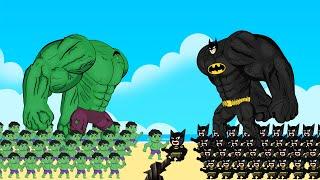 Evolution Of HULK Family Vs Evolution Of BATMAN Family  Who Is The King Of Super Heroes ?