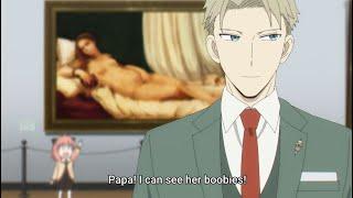 Papa I can see her boobies   Spy x Family Ep 3 スパイファミリー