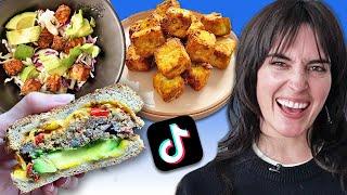 I Tried TikToks Viral Vegan Airfryer Recipes