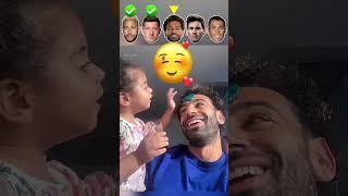 Neymar VS Lewandowski VS Salah VS Messi VS Ronaldo  With kids 