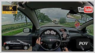 How do my POV are made... POV Peugeot 206cc driving 4K 