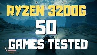 Ryzen 3 3200g  - 50 Games Tested - Vega 8 Igpu - Integrated Apu