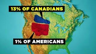 Why Americas North is Emptier Than Canadas South