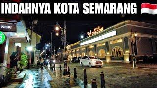 KEINDAHAN KOTA SEMARANG DI MALAM HARI. Keliling Kawasan Modern - Kota Lama Di Semarang.