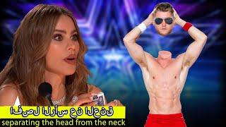 Golden Buzzer Magician Made SCARES The Judges with Girl Supernatural Magic  Auditions  AGT 2023