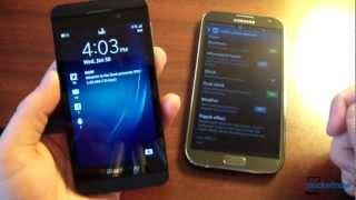 BlackBerry 10 vs Android  Pocketnow