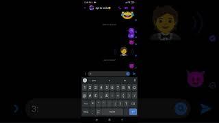 Emoji trick in messenger #shorts