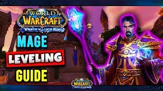 WOTLK Classic Mage Leveling Guide Talents Tips & Tricks Rotation Gear